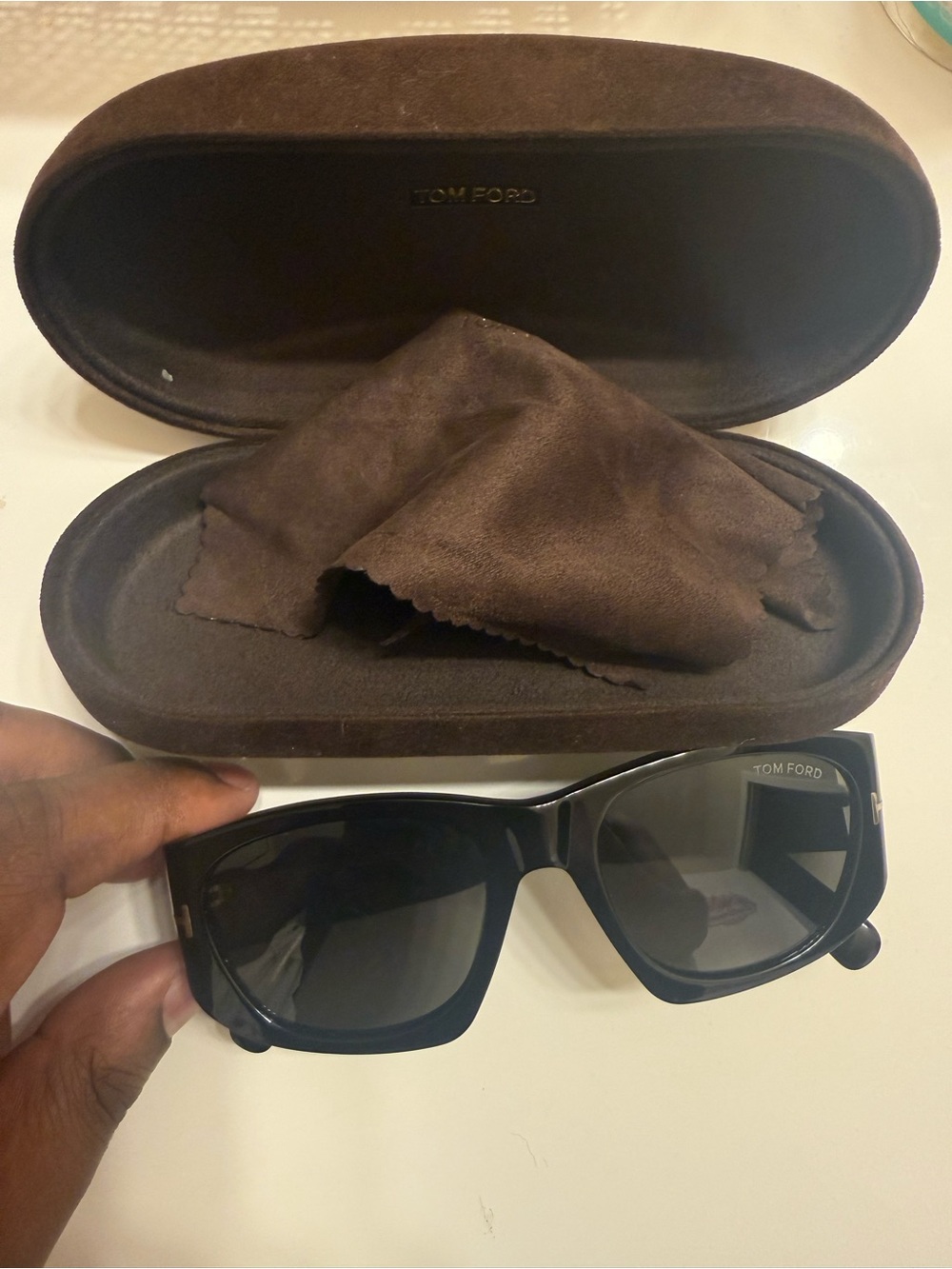 Mens Tom Ford Cyrille Sunglasses  with Case with Cloth